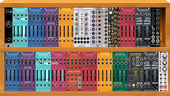 104 Dreadbox Build (top: small build/bottom is current modules))