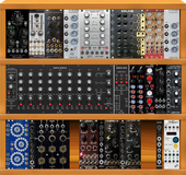 My wooded Eurorack