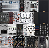 My growing 2x106HP + 2x84HP Eurorack