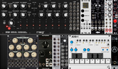 My panniered Eurorack