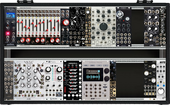Techno rack controlled by Oxi One to complement 2 x DFAM and Subharmonicon (copy)