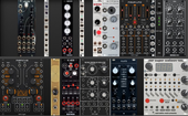 My sequined Eurorack