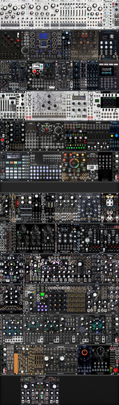 104hp x 36U  Old Eurorack