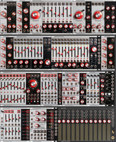 My crisscross Eurorack