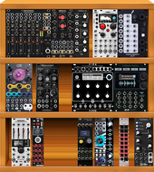 My abused Eurorack MASTER