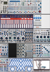 BUCHLA - Modern Easel + 201e-18