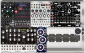 hybrid live w drumbrute, digitone, s1