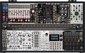 Techno rack controlled by Oxi One to complement 2 x DFAM and Subharmonicon (copy) (copy) (copy)
