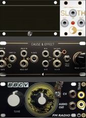 1U intellijel Disting EX display rack1
