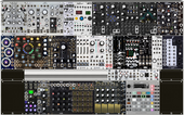 My plastered Eurorack