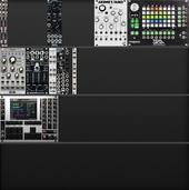 My trunnioned Eurorack