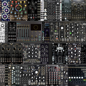 My woodsy Eurorack (copy) (copy)
