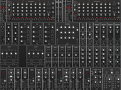 Behringer System 55 Rearranged and Filled Out