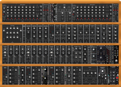 Behringer/Moog IIIc/System 55 (Wooden) (160hp)