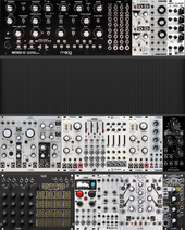 My modeled Eurorack