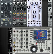 My unlit Eurorack