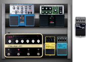 My ringless Pedalboard