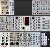 My carmine Eurorack