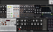 Drum Machine in a Befaco 7U Performance Case