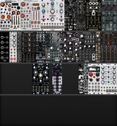 My smothered Eurorack