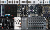 My Intellijel FX + Mixing Rack