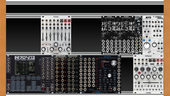 My bluish Eurorack