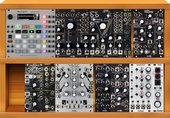 Arturia 83hp case - Make Noise stereo