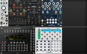 My lower left Eurorack