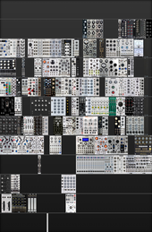 2024 ReOrg: Pitts C90 + Doepfer VLC3 (84) | ADDAC (197) | Erica (104) + Enclave (104)