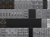 My zebrine Eurorack