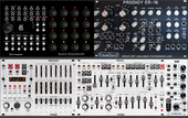 Three Synths and a Sequencer (Rackbrute)