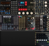 9U - Configuration 3 - Nerdseq + Percussa