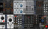 My Artiria Rackbrute 6U Black 178HP/53mm. depth (powered)