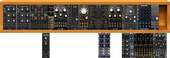Nick's Moogish Modular Synthesizer (Moving things 2) Row 5