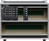 My bleached Eurorack