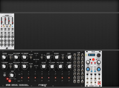 My enlarged Eurorack