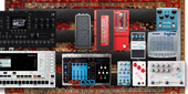 My encased Pedalboard