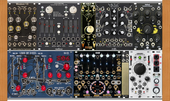 (BEST). !!!! ADDAC RACK,  LIQUID SKY, 4MS, SARAJEWO, HELICAL, VERMONA, MATHS,