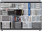 Combined Sequencer/Voice Rack (A-100 PMS12)