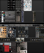 Current Palette 104 + Pod 64 + custom rack