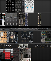 Current Palette 104 + Pod 64 + custom rack
