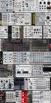 My 104hp 8 row full idea Eurorack Possible option...