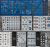 Proton Rack mit Mini Buchla