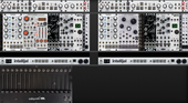 4U 62HP x2 intellijel palette wavetable 2