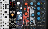 My lighted Eurorack