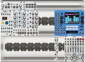 Intellijel silver 84hp