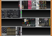 My Eurorack with  Nifty Case + Case Clochard 82hp + 2X60hp DIY  (V1.0)