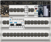 My upstaged Eurorack