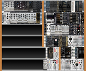 PieBerger RackBrute 3U+3U+6U+6U+ALM52 Current