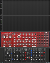 My Semi modular + Eurorack 12U